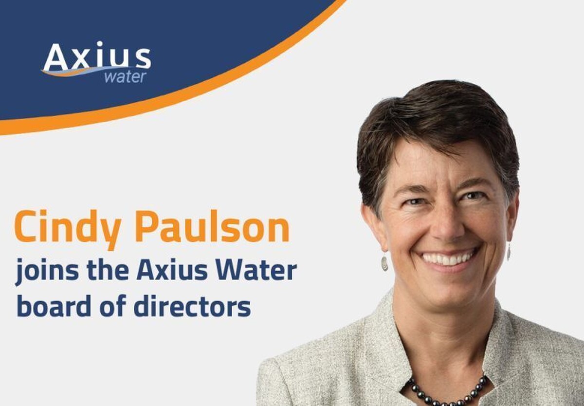 EOSi | Cindy Paulson joins the Board of Directors of Axius Water